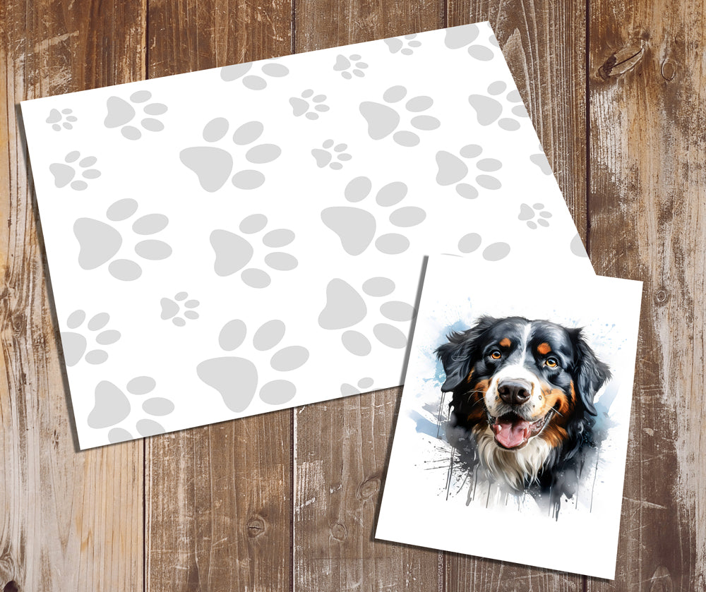 Bernese Mountain Dog Greeting Cards
