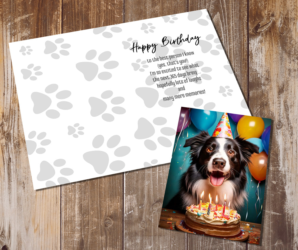 Border Collie Greeting Cards