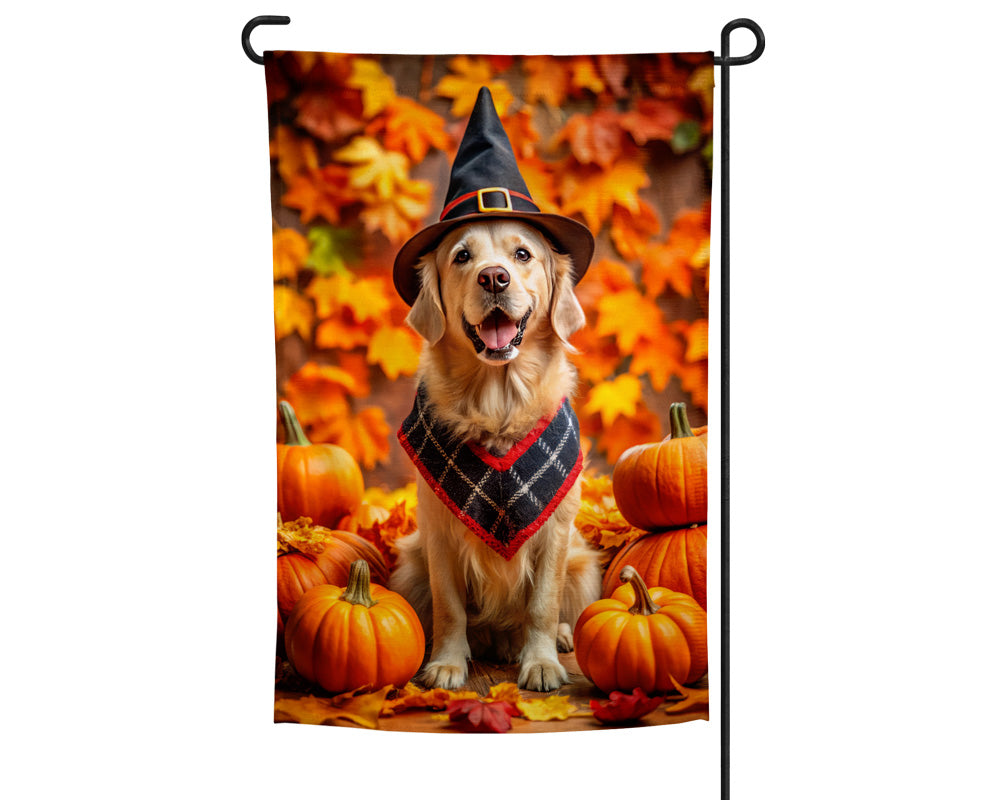 Golden Retriever Garden Flag