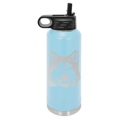 Alaskan Malamute Water Bottle