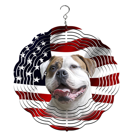 American Bulldog Wind Spinner