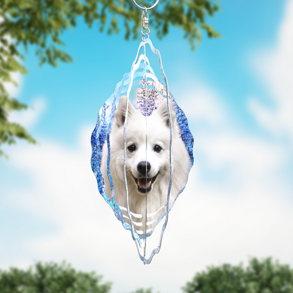 American Eskimo Wind Spinner