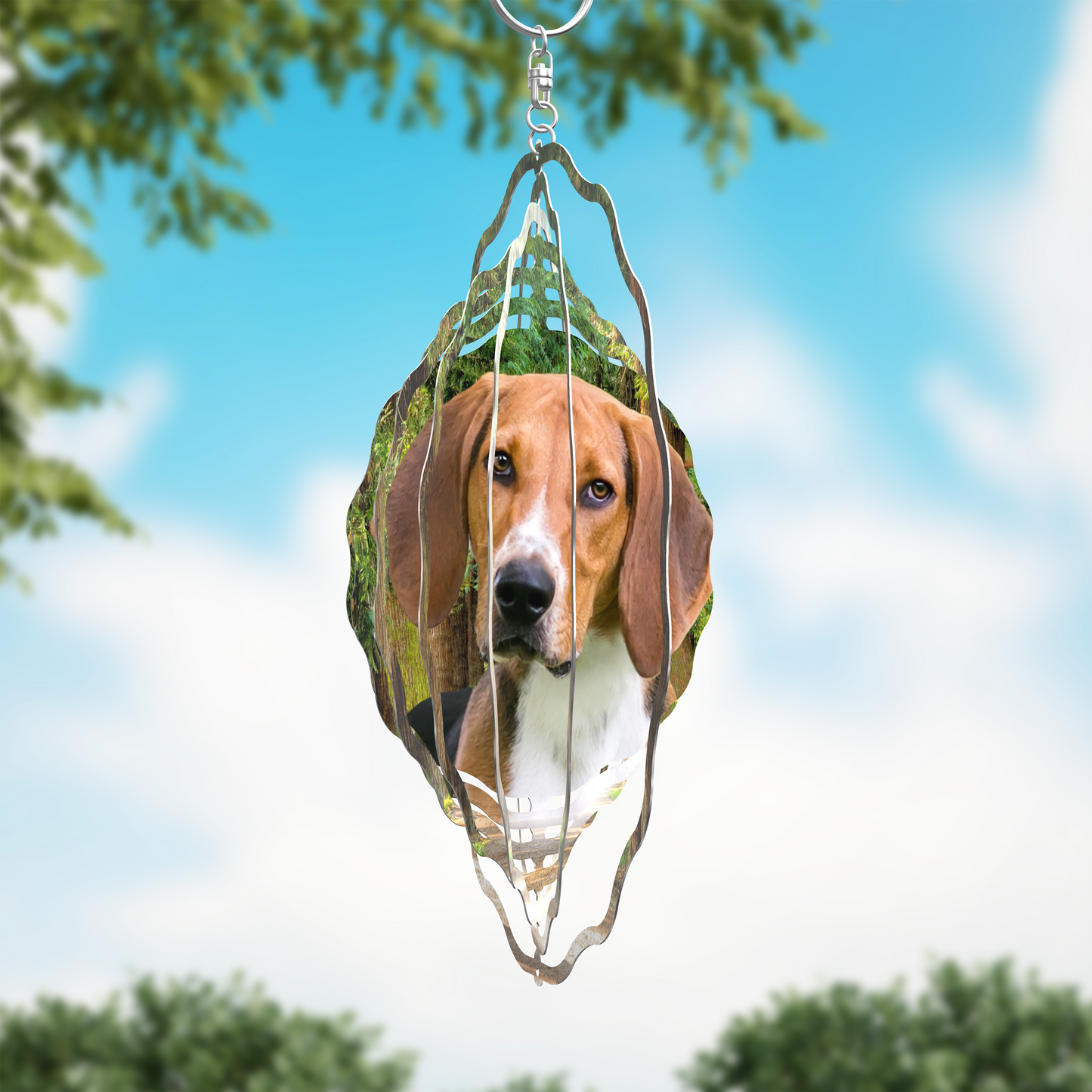 American Foxhound Wind Spinner