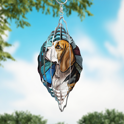 Beagle Wind Spinner