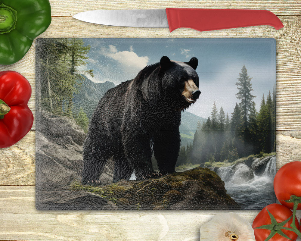 Black Bear Cutting Board