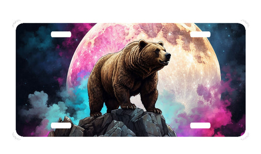 Bear License Plate