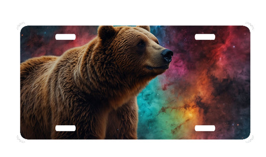 Bear License Plate
