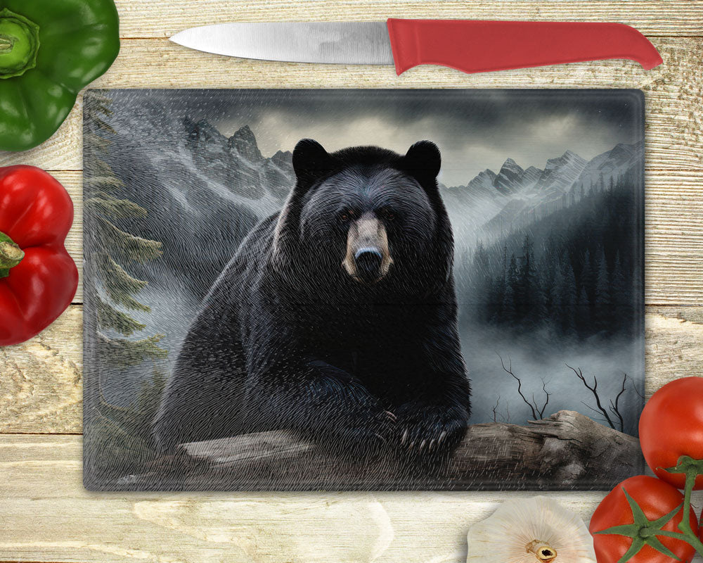 Black Bear Cutting Board