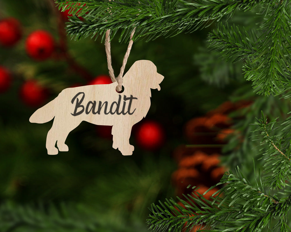 Bernese Mountain Dog Custom Dog Ornament