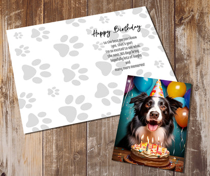Border Collie Greeting Cards