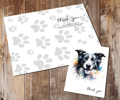 Border Collie Greeting Cards