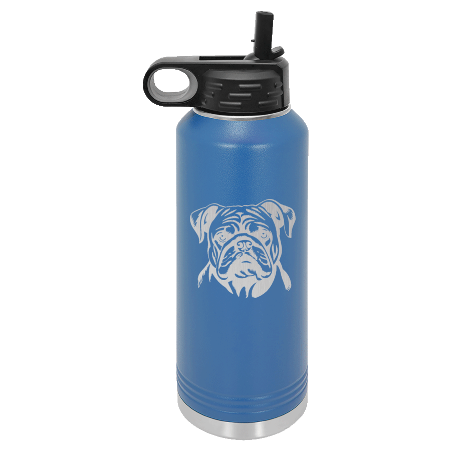 Bulldog Water Bottle