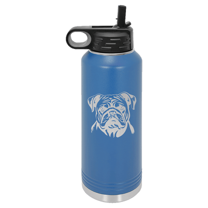 Bulldog Water Bottle