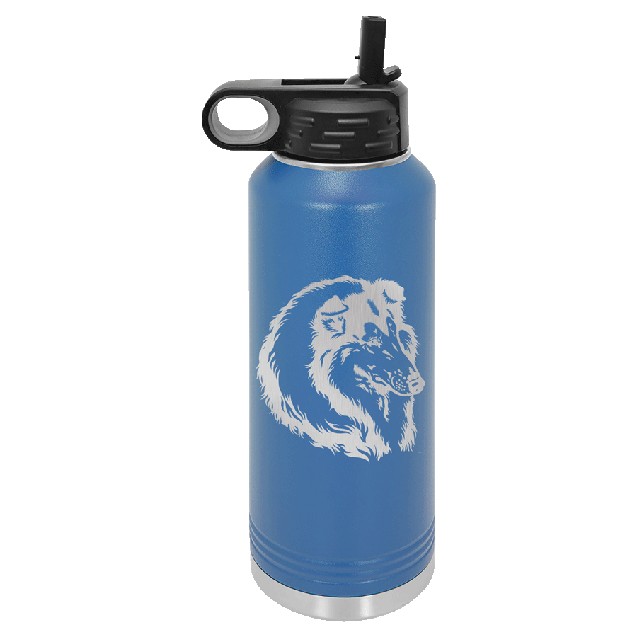 Collie Water Bottle
