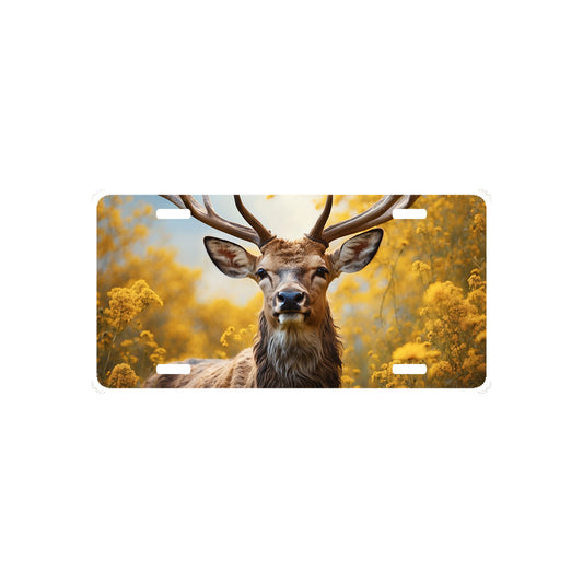 Deer License Plate