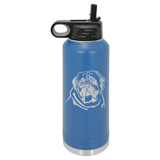 English Bull Mastiff Water Bottle
