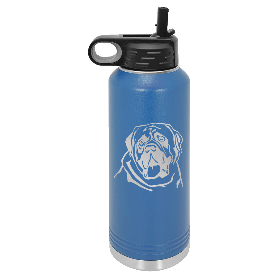 English Bull Mastiff Water Bottle