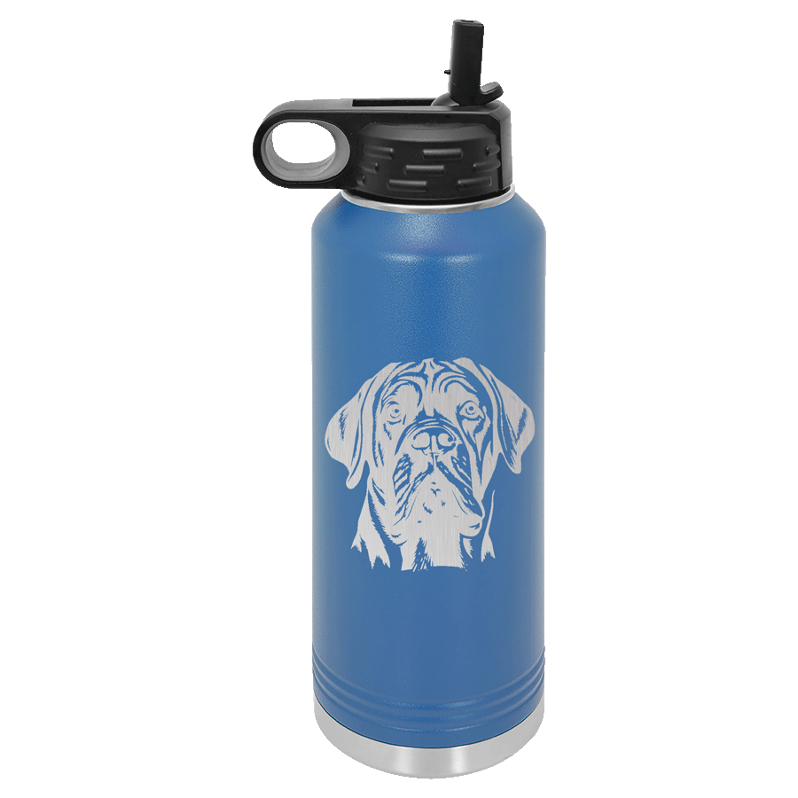 English Bull Mastiff Water Bottle