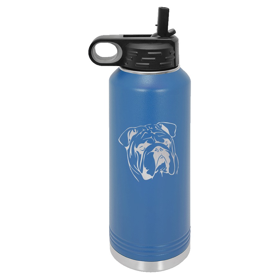 English Bulldog Water Bottle