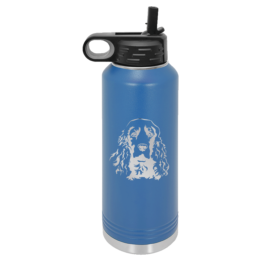 English Cocker Spaniel Water Bottle