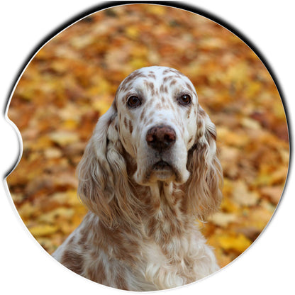 English Setter Car Coaster