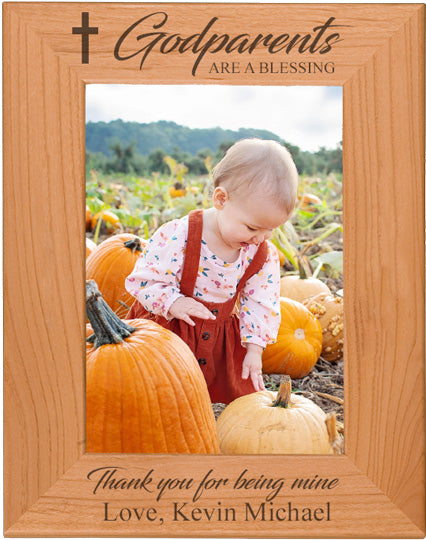 Godparents Personalized Picture Frame