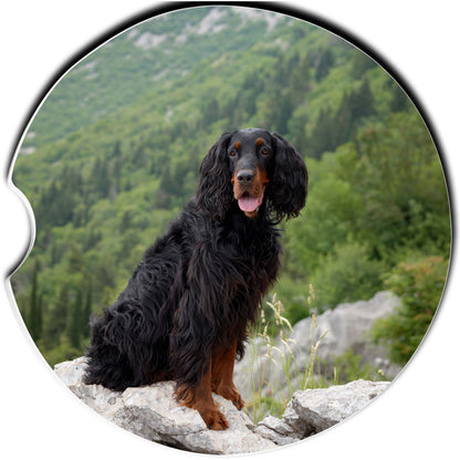 Gordon Setter Car Coaster