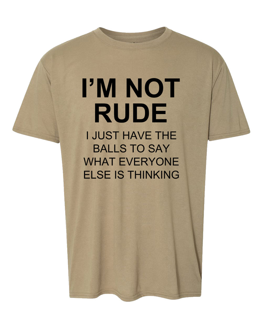 I'm Not Rude