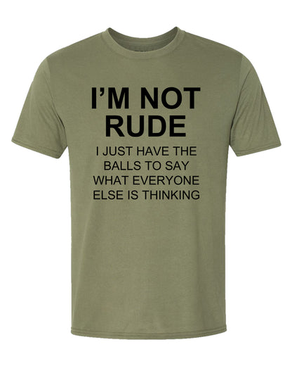 I'm Not Rude