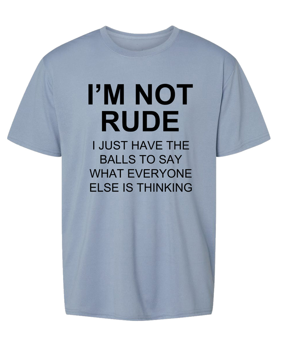 I'm Not Rude