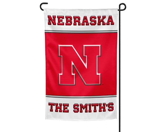 University of Nebraska Huskers  Baseball Flag