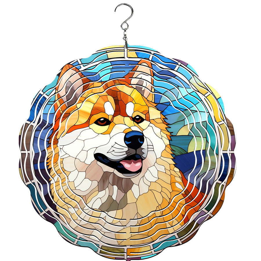 Shiba Inu Wind Spinner