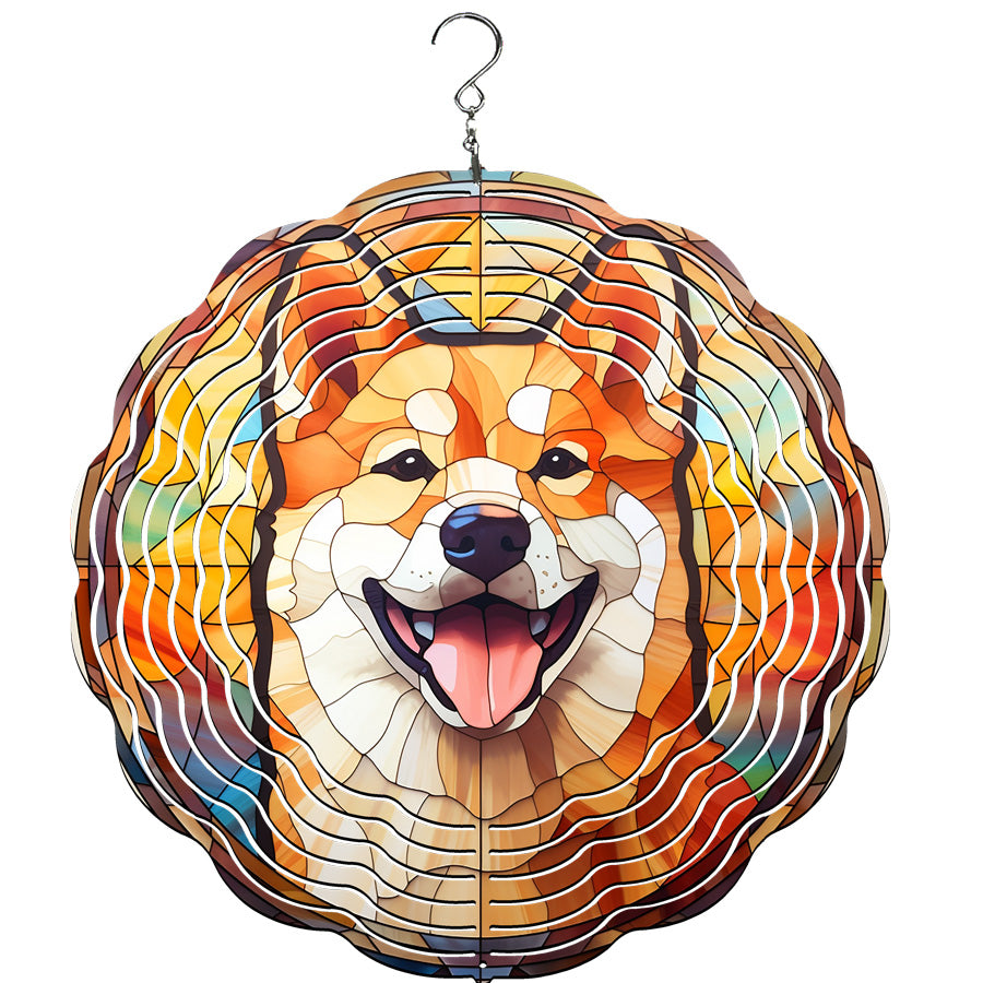 Shiba Inu Wind Spinner