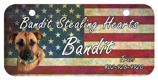 Personalized Dog Crate ID Tag