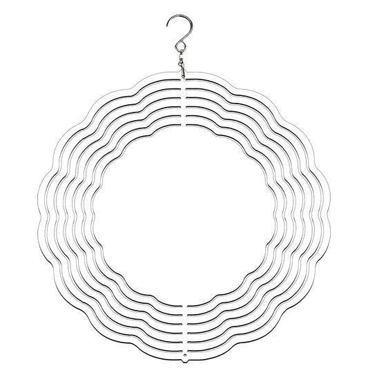 10" Aluminum Wind Spinner Blank