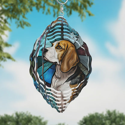 Beagle Wind Spinner