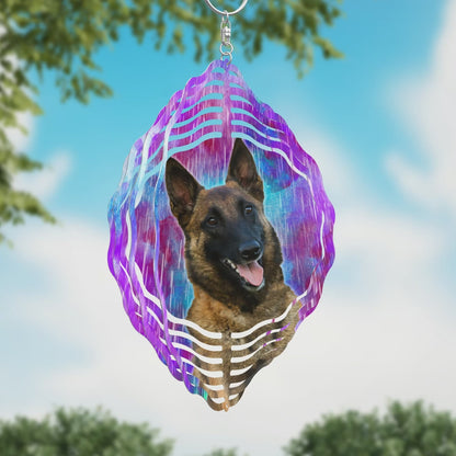 Belgian Malinois Wind Spinner