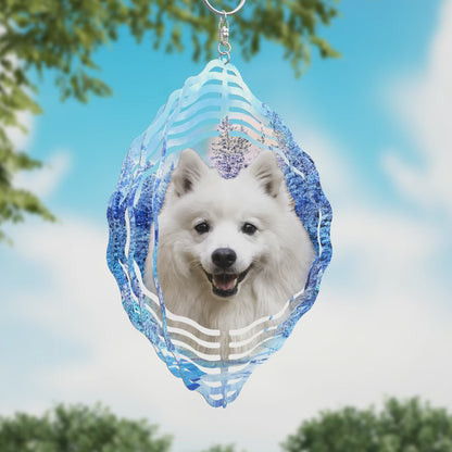 American Eskimo Wind Spinner